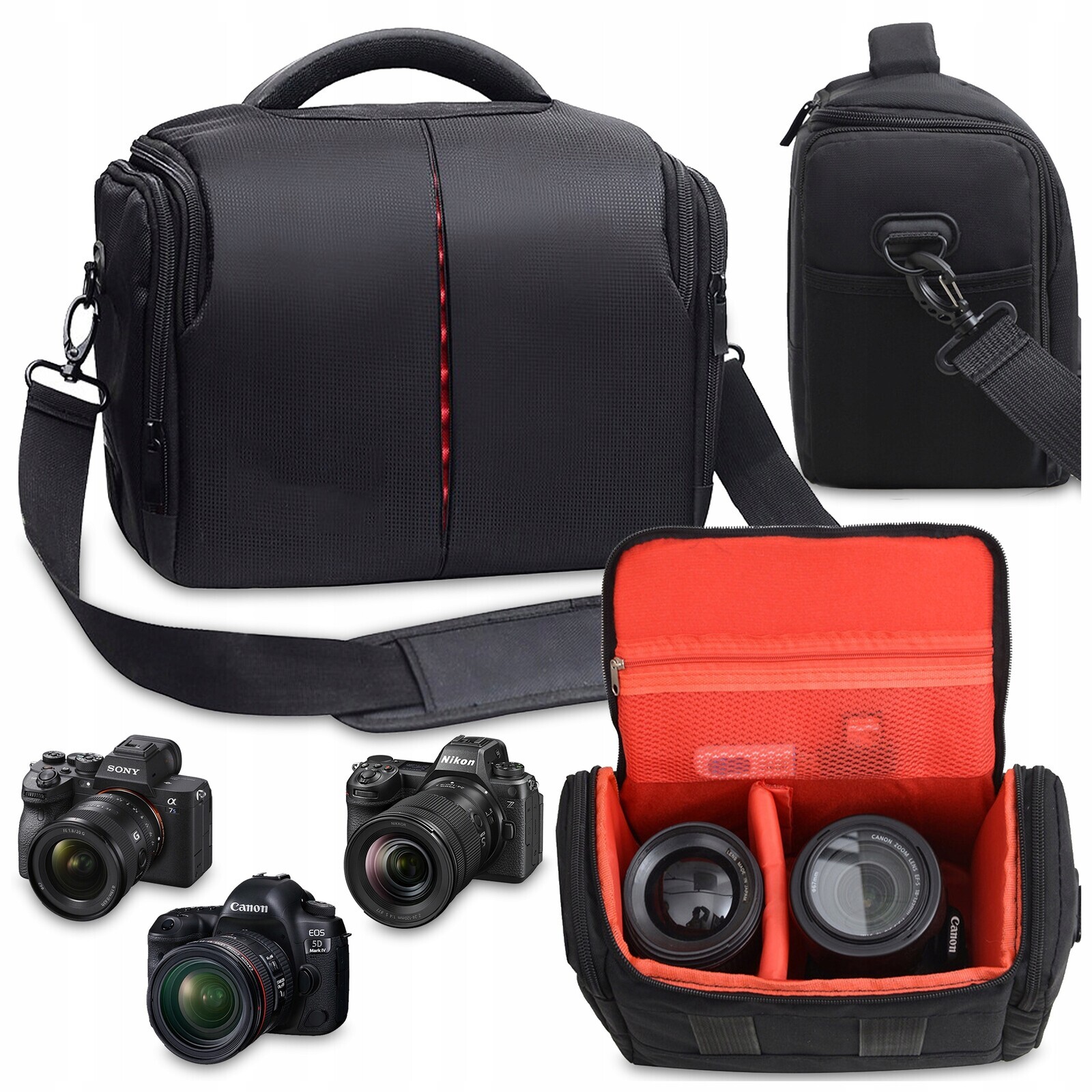 Fotobrašna Na Fotoaparát Canon Nikon Sony Olympus+POUZDRO