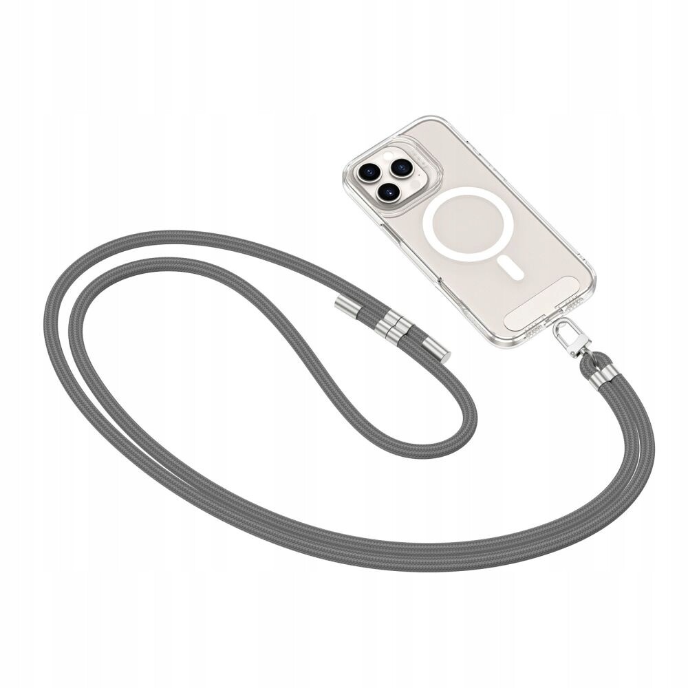 2 x vodítko Tech-Protect C7S Rope Crossbody Strap šedé