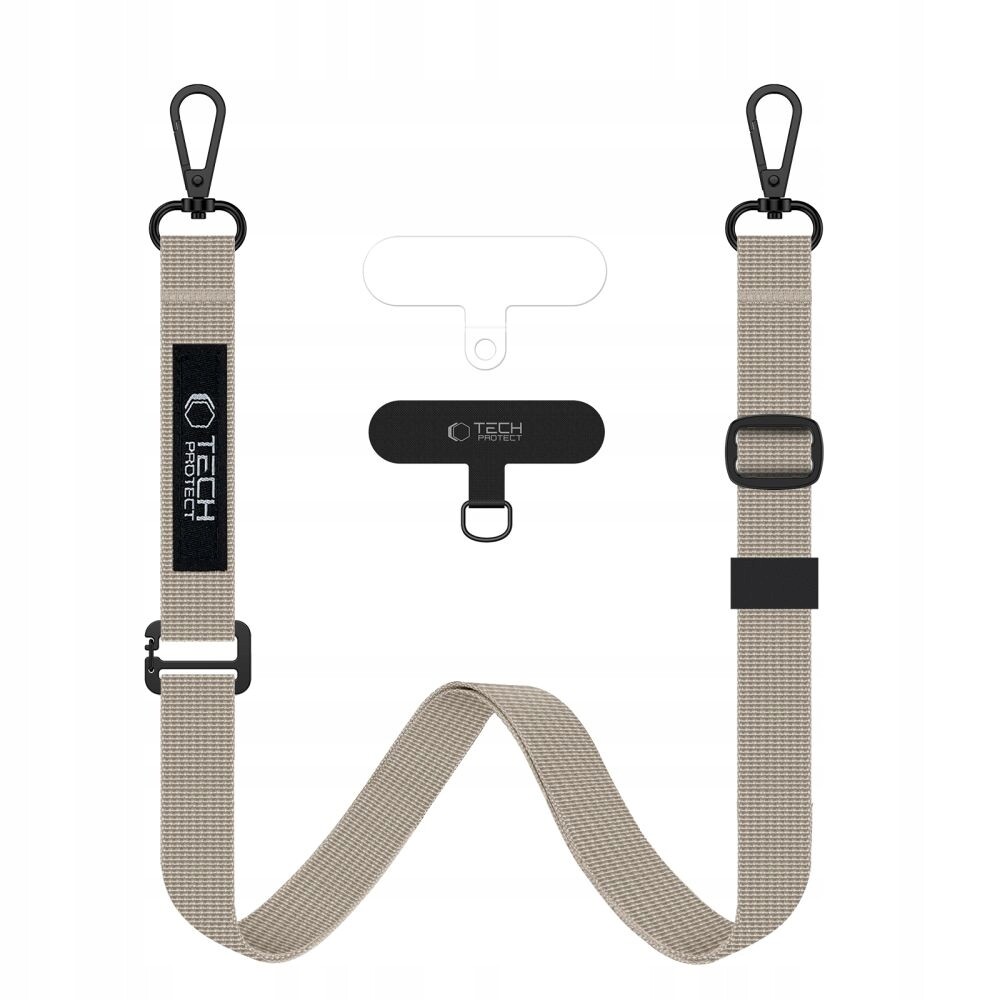 Tech-Protect Vodítko C6S Popruh Adaptey pro telefon, Cosmic Latte
