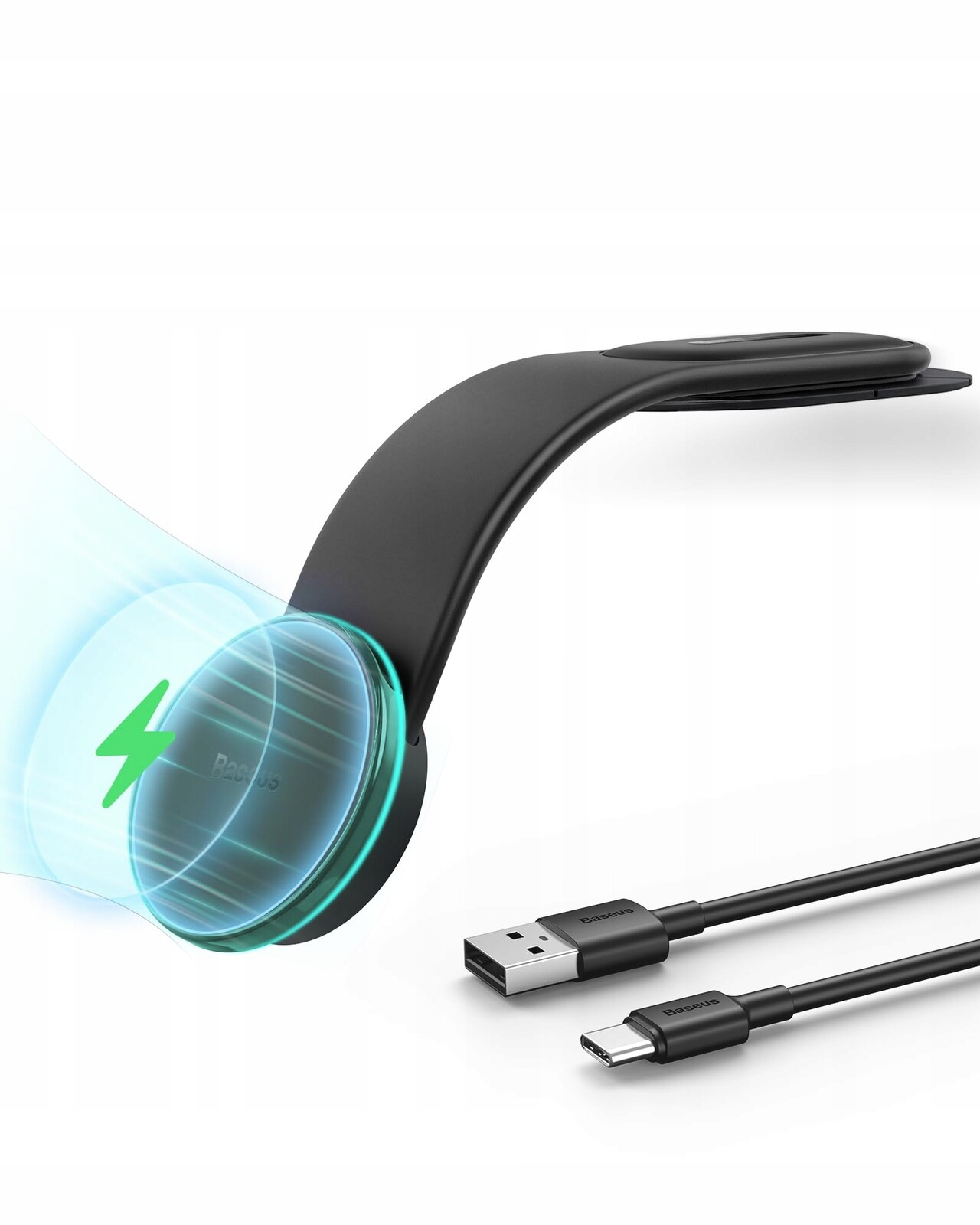 Baseus 15W C02 Pro Držák do auta Magsafe Bezdrátová nabíječka