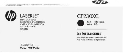 Hp toner Black 30X, CF230XC Černý