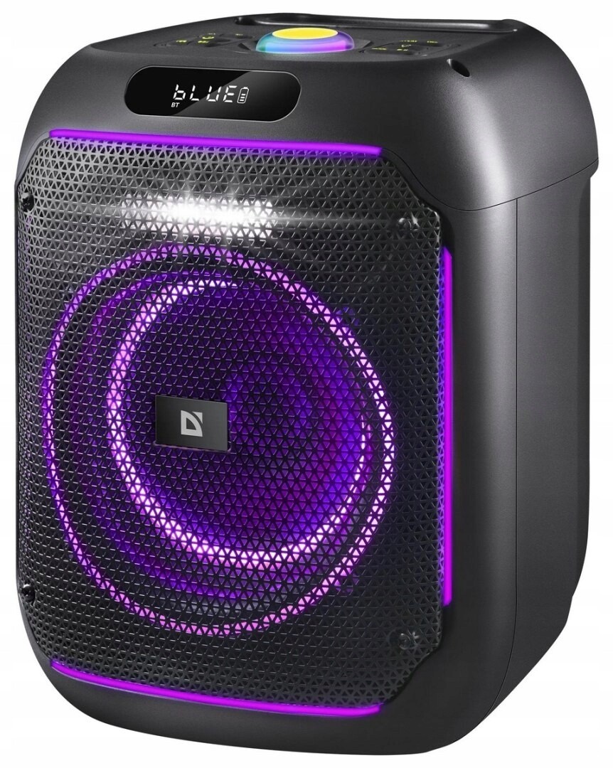 Přenosný reproduktor Defender 65265 černý 65 W