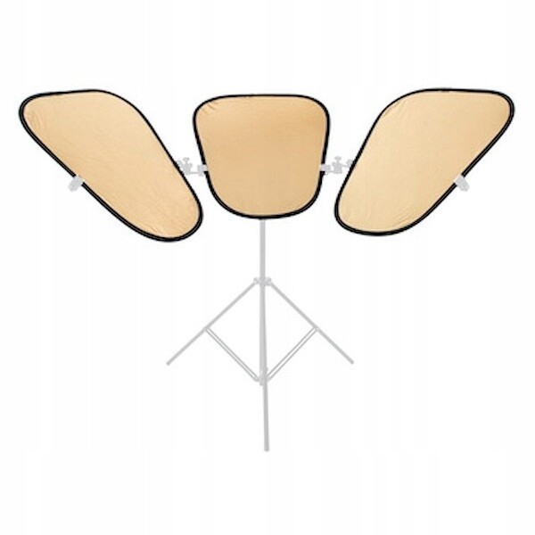 Manfrotto Triflector zlatý/bílý reflektor bez rámečku