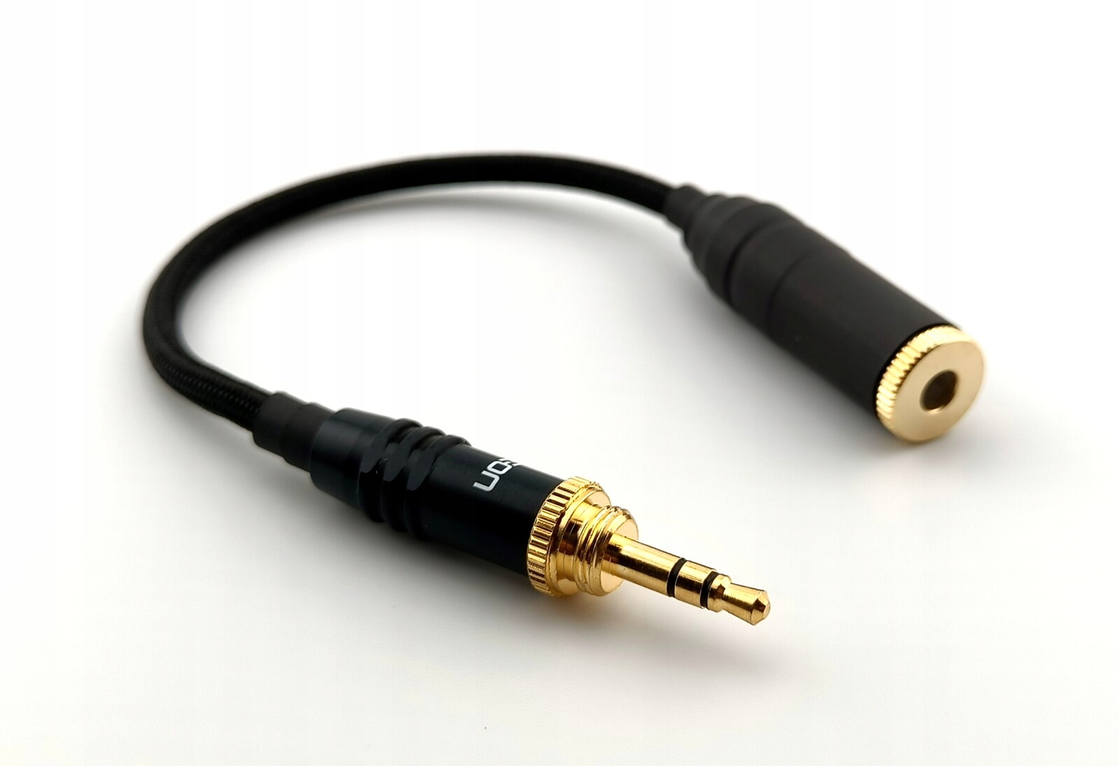 Adaptér Vyvážený Zásuvka 4,4 mm Jack 3,5 mm měď Up-ofc opletení barvy