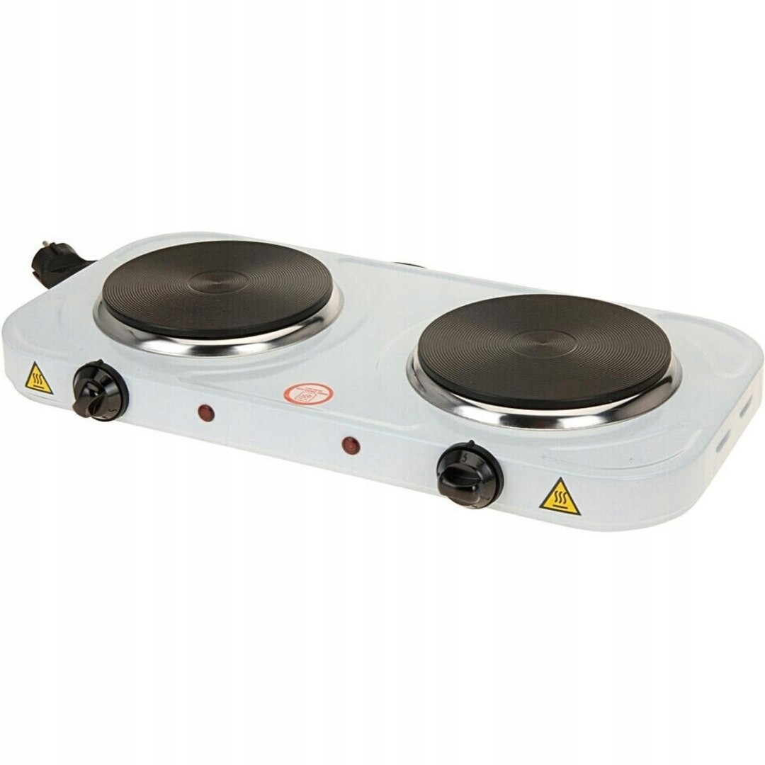 Elektrická Turistická Deska 2 Hořáky 1000W 230V Vynikající Elektronika Excel