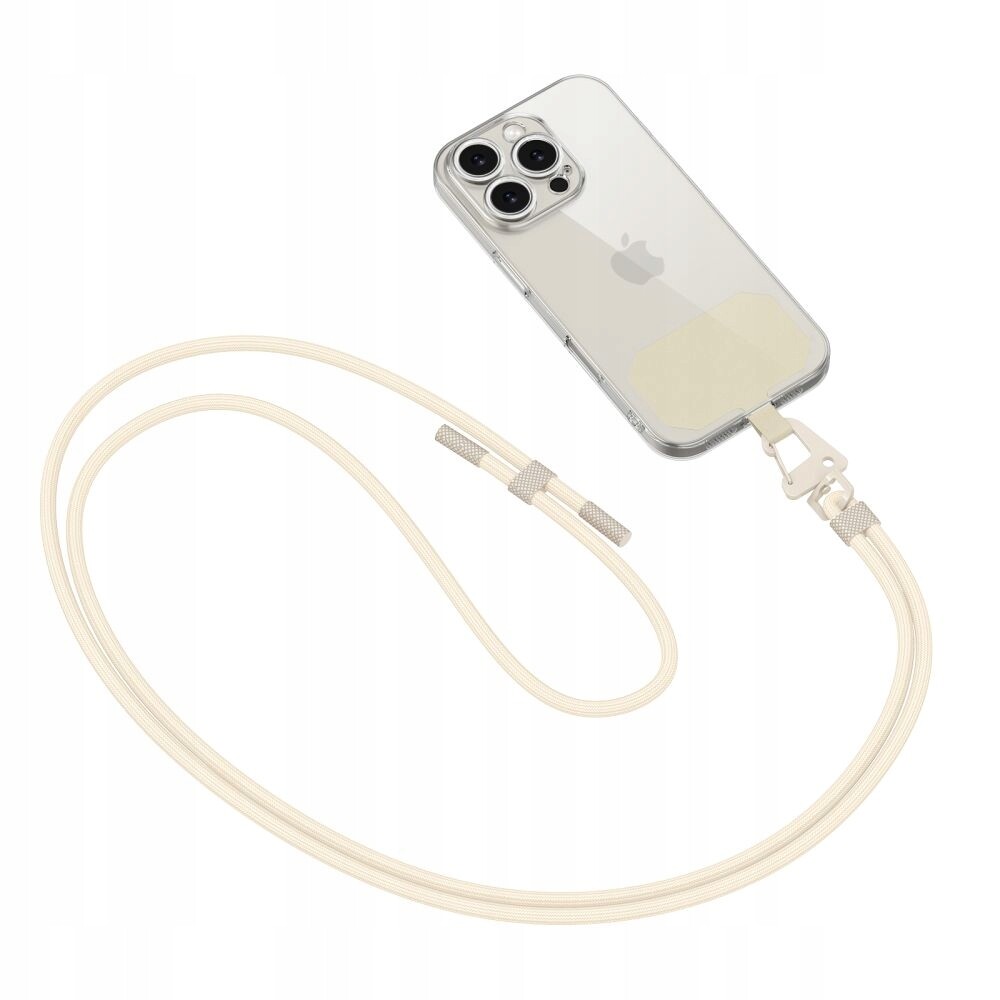 Tech-Protect C5S Rope Crossbody Strap Cosmic Latte