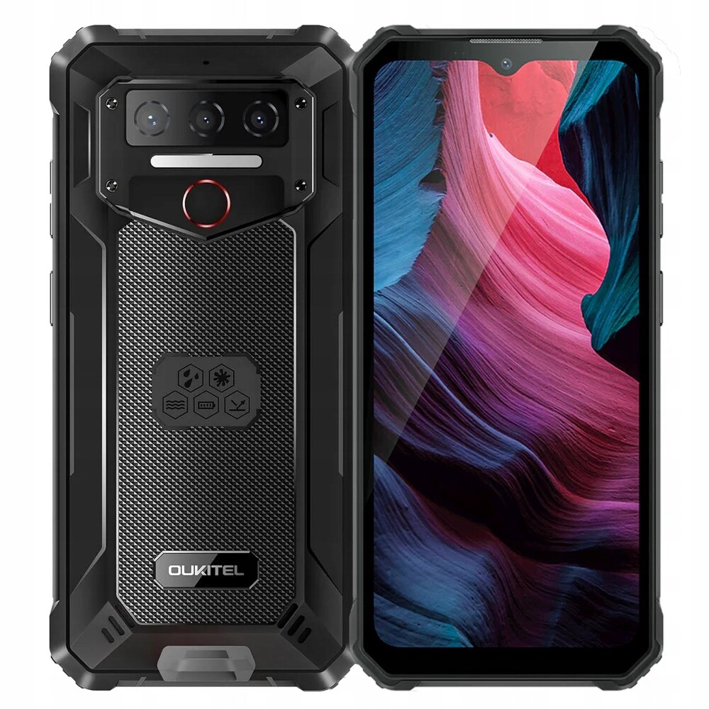 Oukitel WP23 Plus, 8+16/256GB,10600mAh, černý