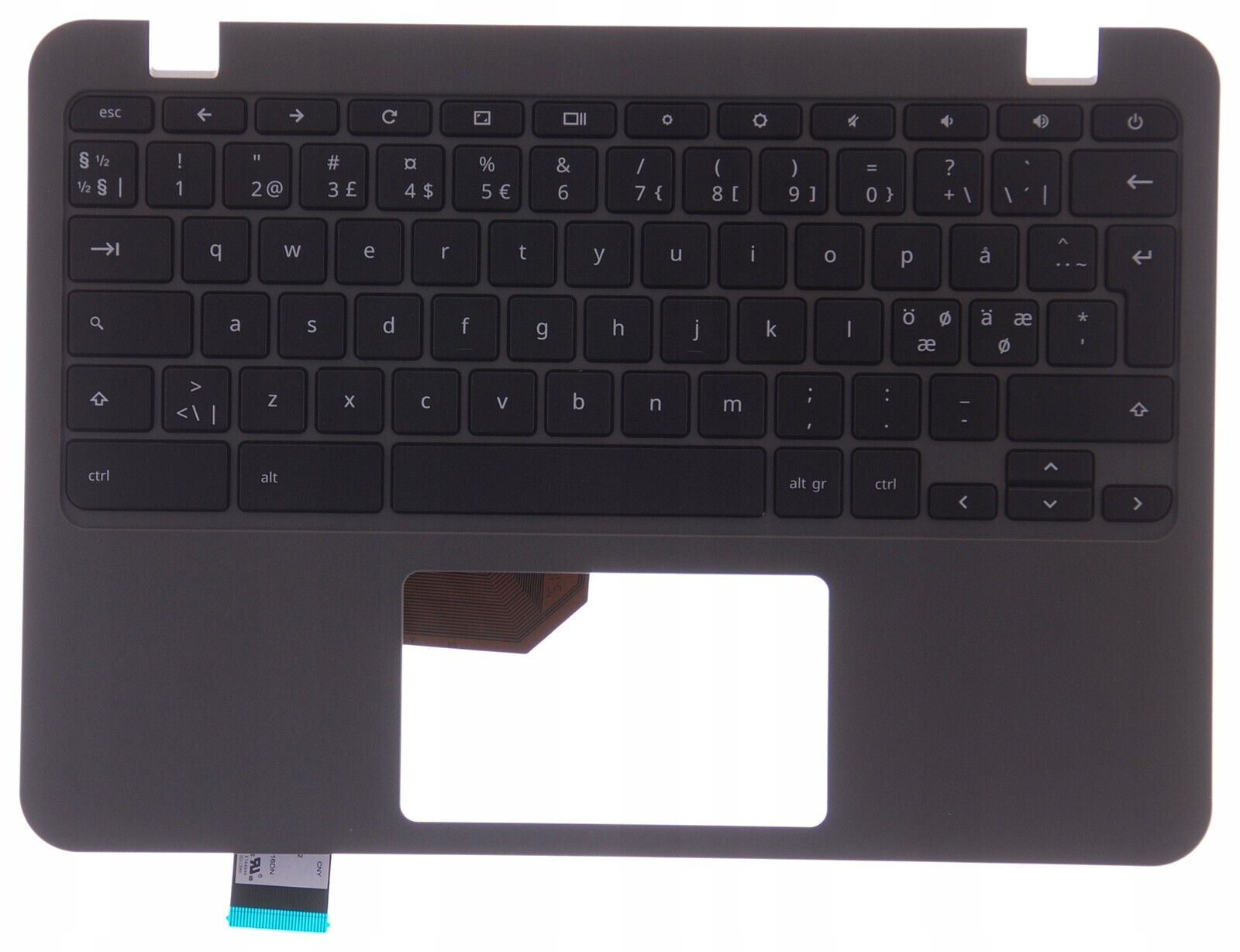 Palmrest s klávesnicí Acer Chromebook C731 Se No Dk A+