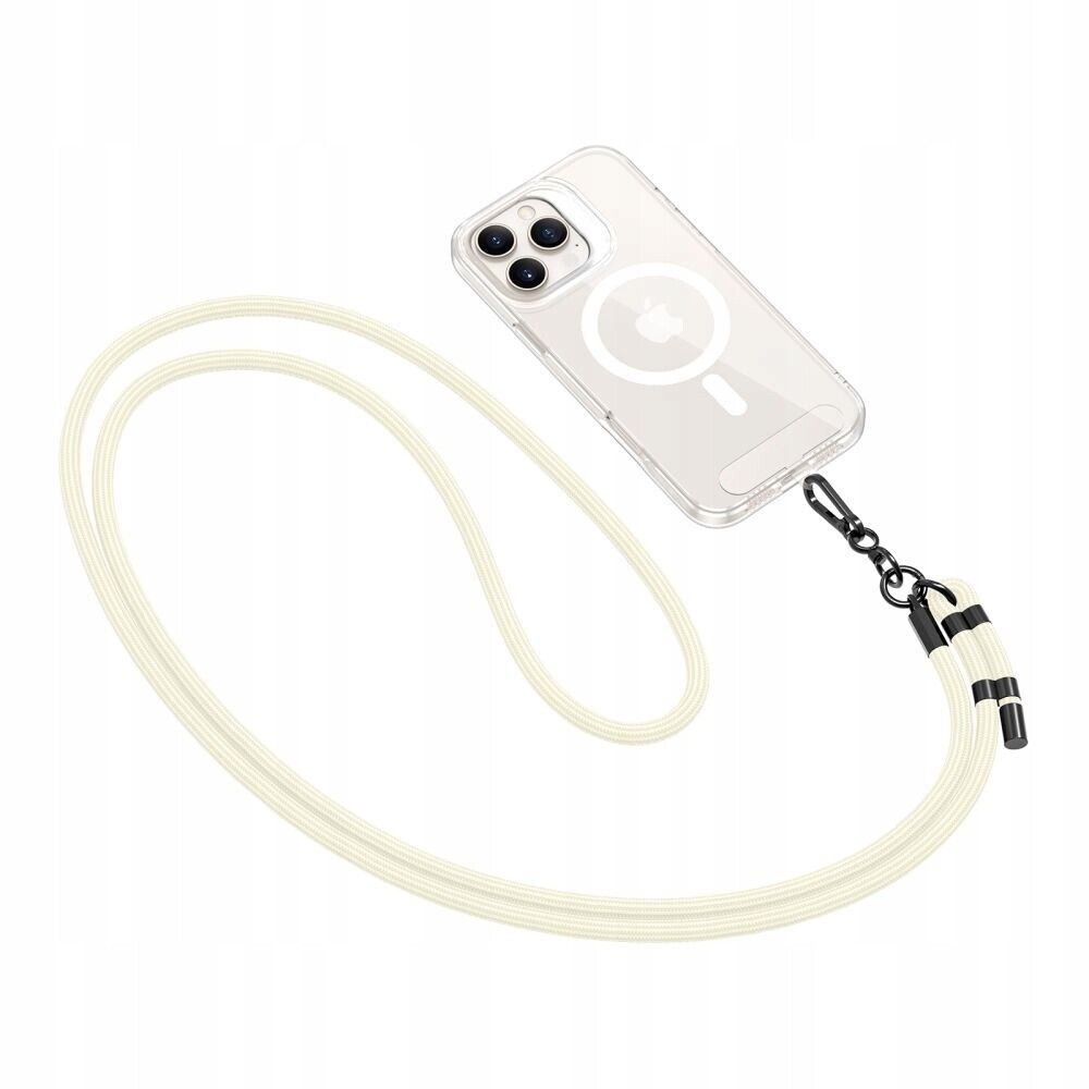 2 x Tech-Protect C1S Rope Crossbody Strap Chalk/Černá