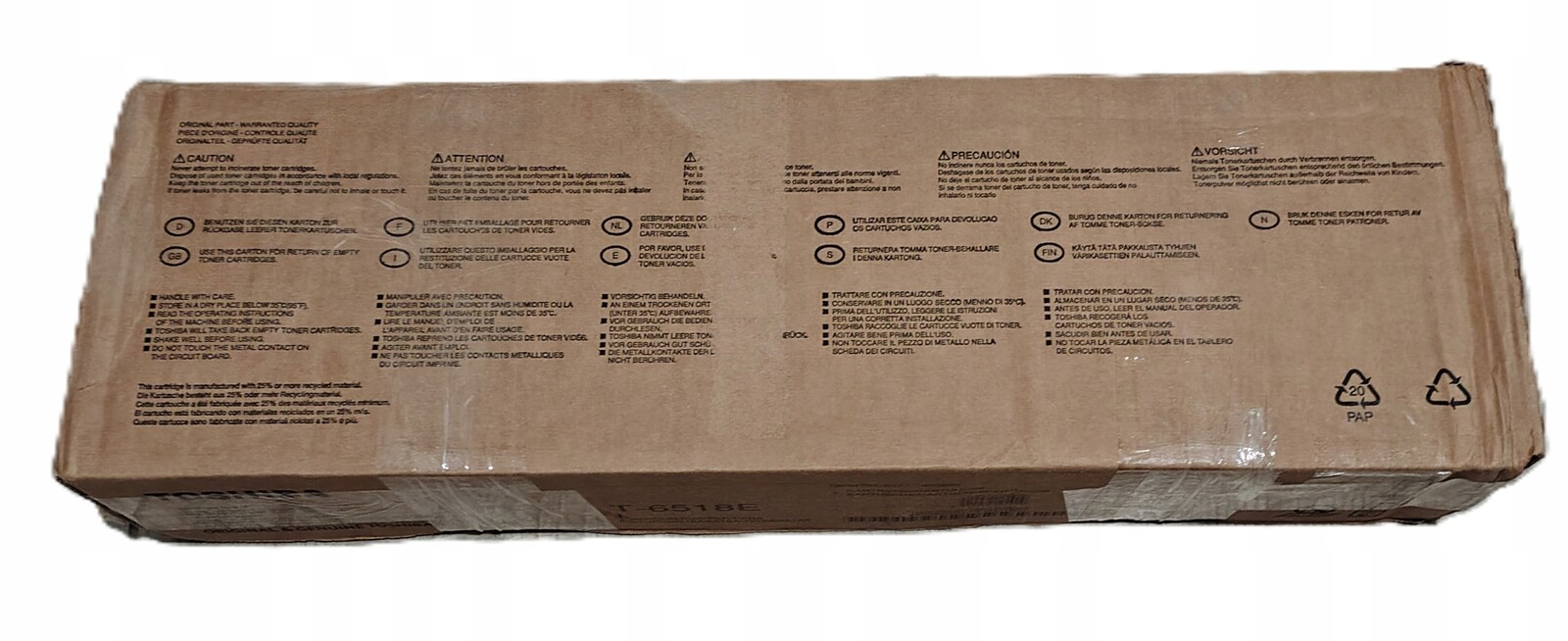 Toner Toshiba T-6518E černý 6AK00000451