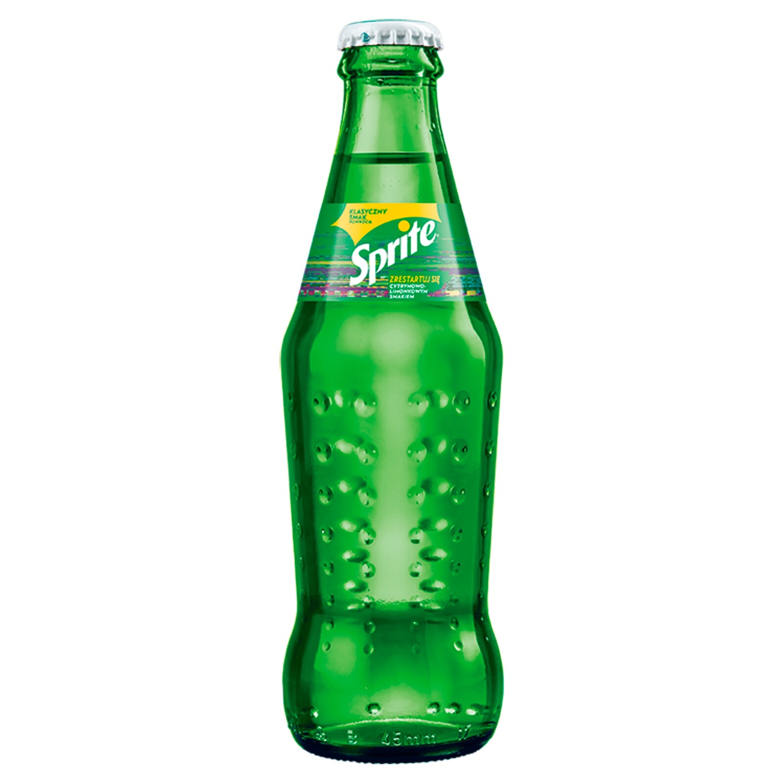 Sprite 250 ml skleněná lahvička sycený nápoj ve skleněné láhvi 24 kusů