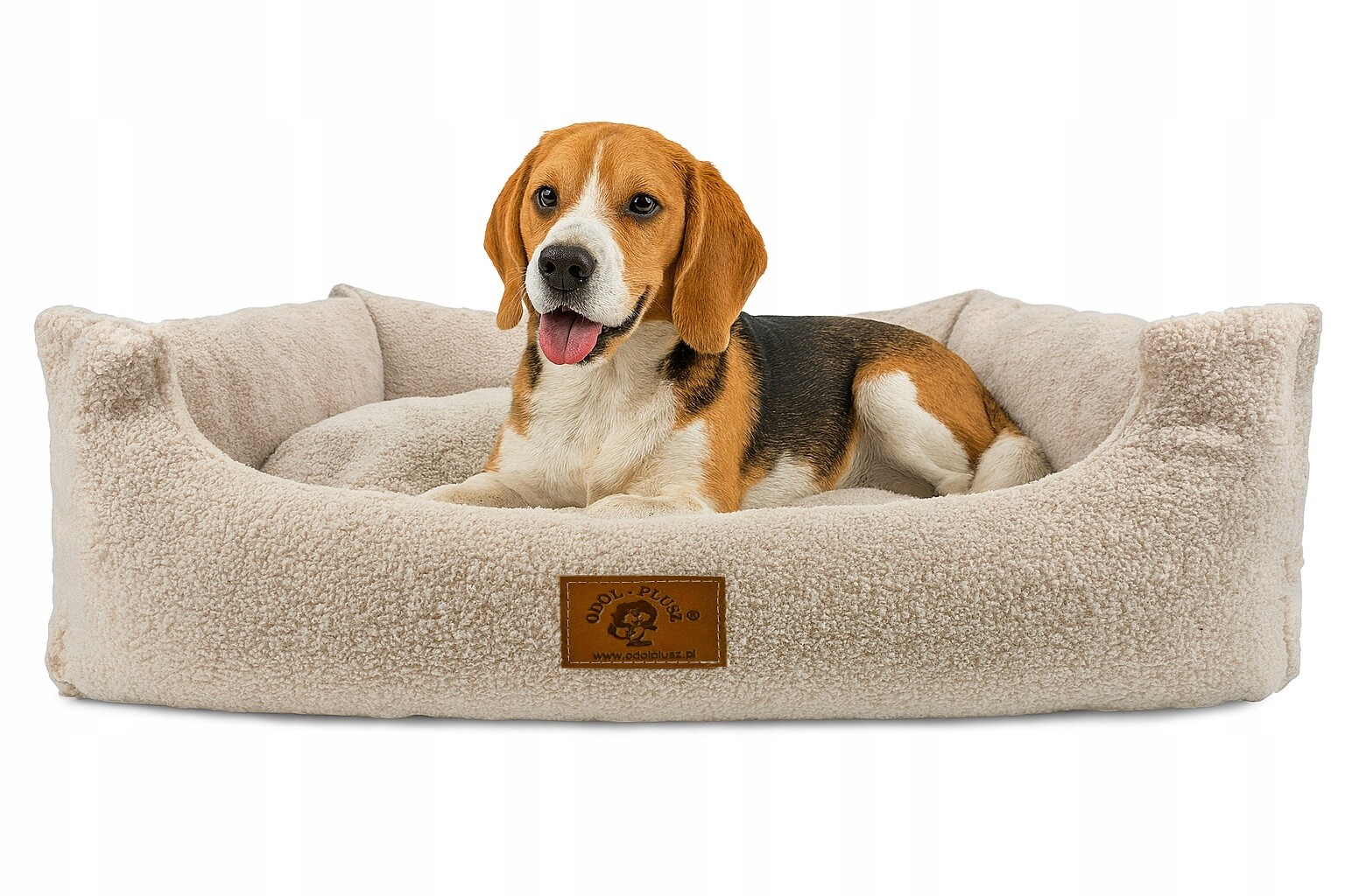 Pelíšek potah postel pro psa gauč 95x75 Beránek boucle