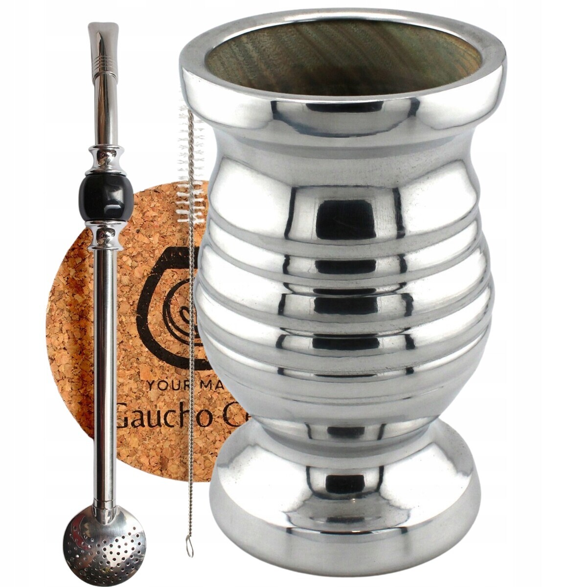 Sada Palo Santo velké kování Bombilla Grande