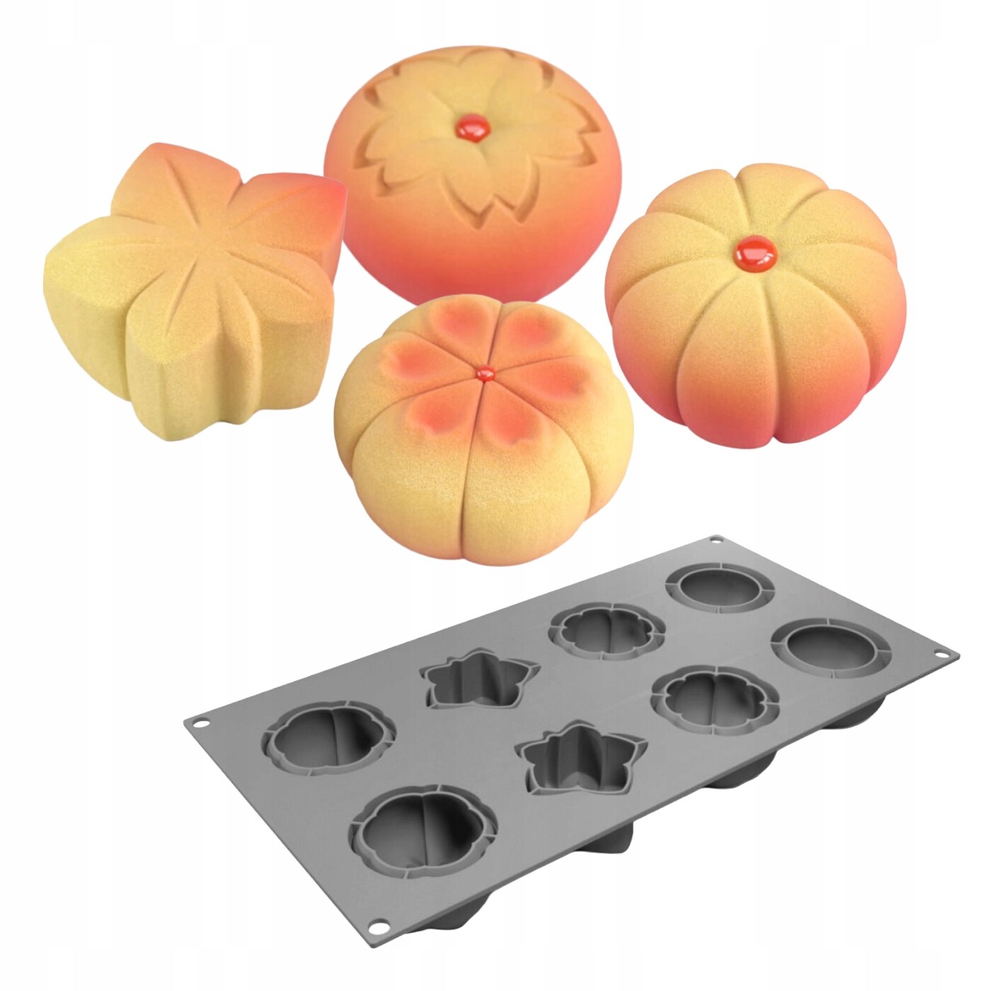 Silikonová forma na šumivé dorty Wagashi Dinara Kasko