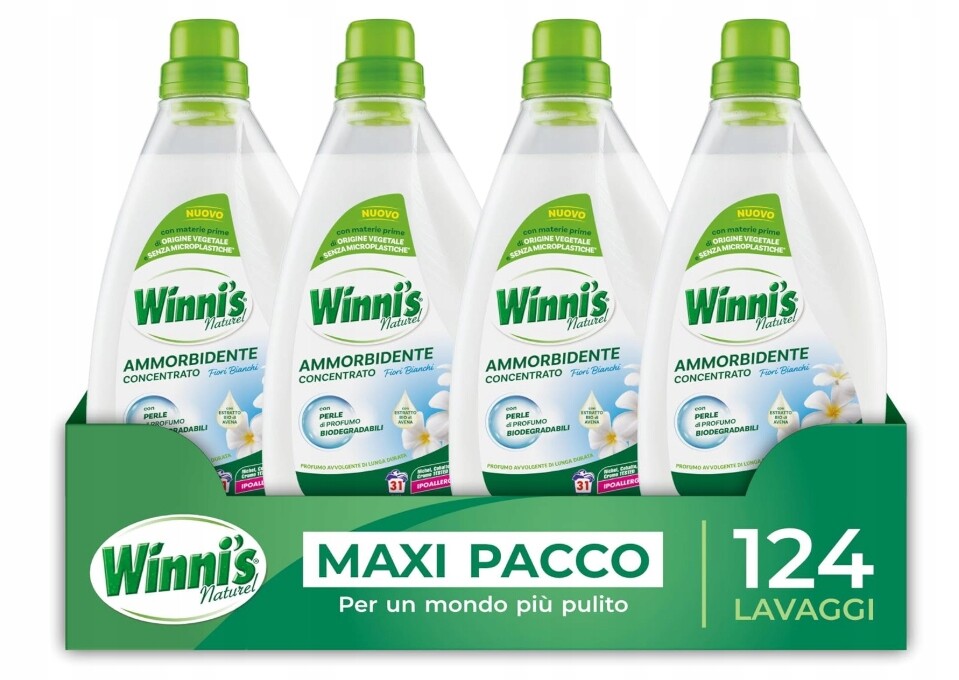 Winni's Eco-Format Hypoalergenní koncentrovaný tekutá aviváž pro pračky