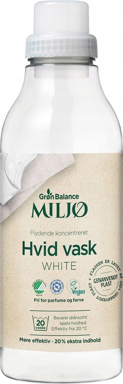 Tekutý Přípravek Na Praní Bílého Oblečení 900 ml Gron Balance