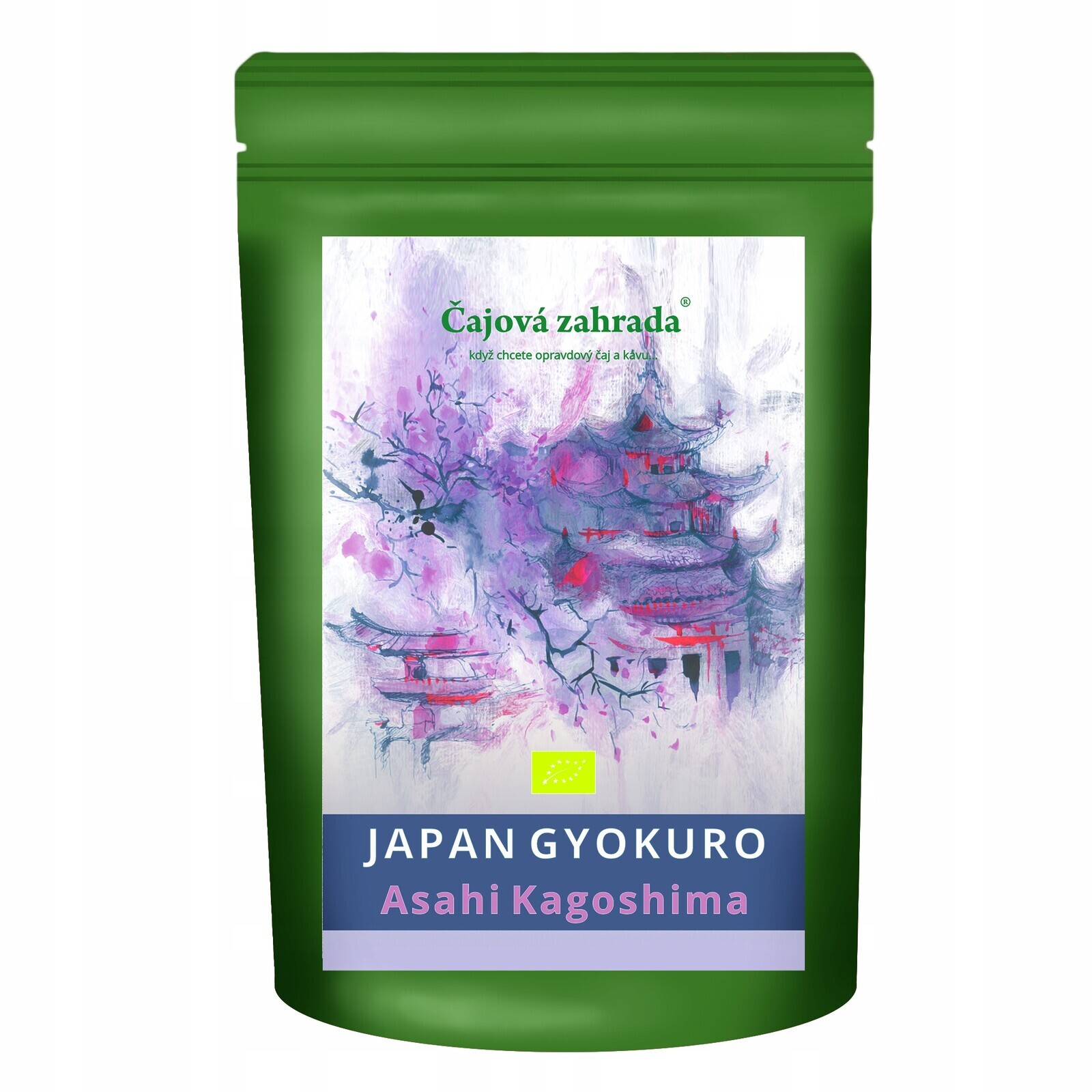 Japan Gyokuro Asahi Bio zelený čaj Varianta: zelený čaj 50g