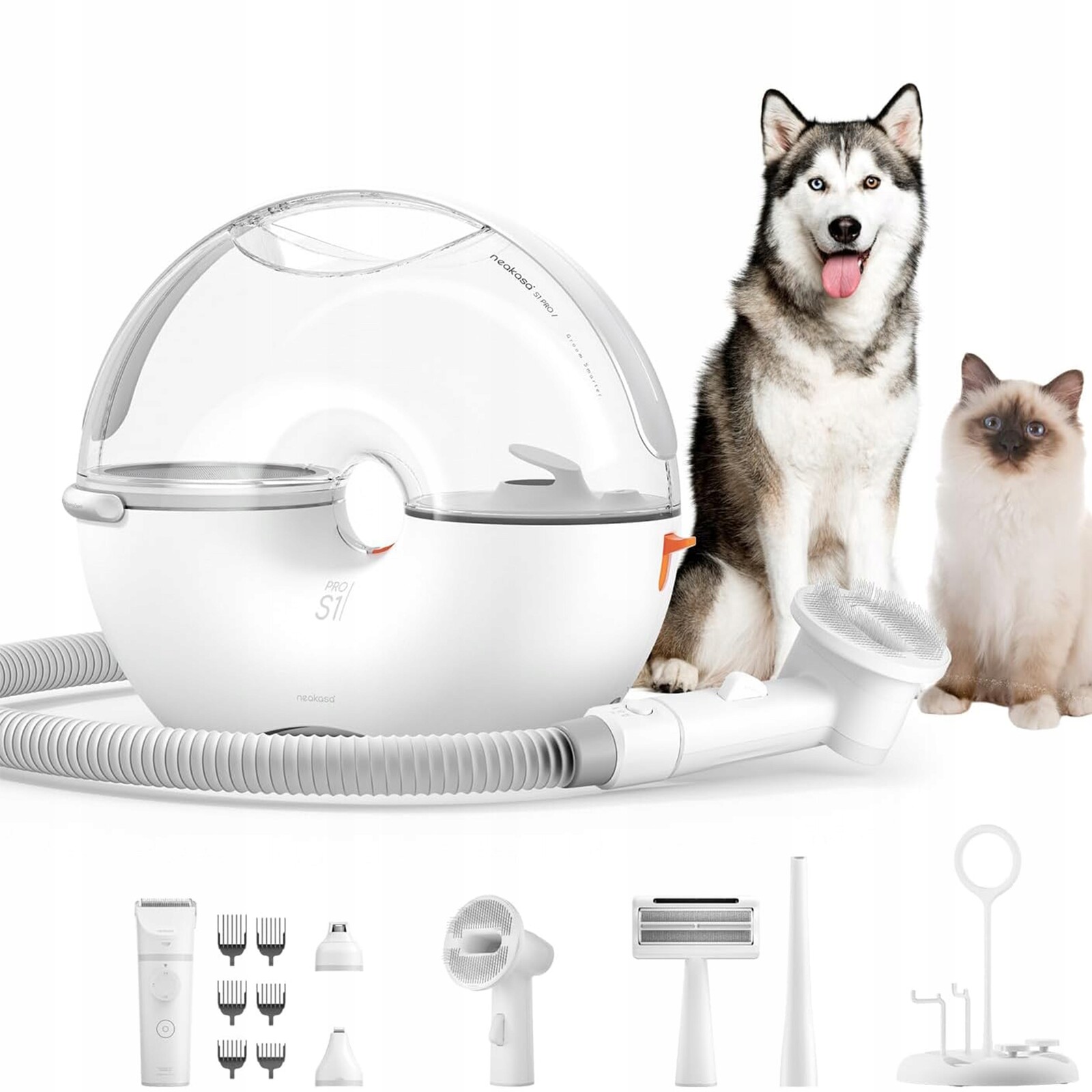Neakasa S1 Pro – Sada 8V1 Pro Grooming S Vysavačem Pro Psy A Kočky