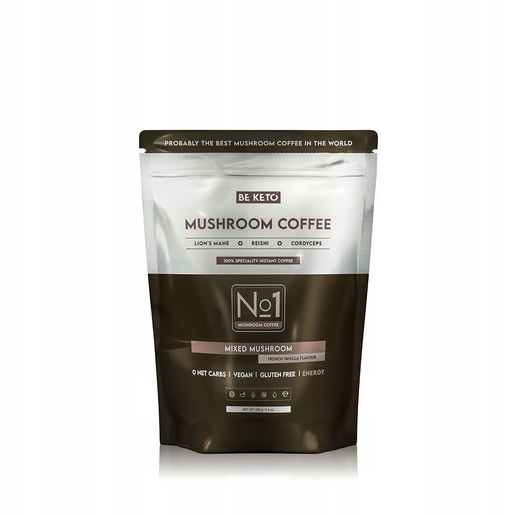 Beketo Káva Mixed Mushroom 250G Příchuť: Francouzská Vanilka