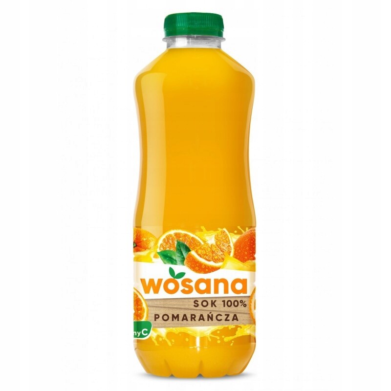 Wosana pomerančová šťáva 100% 6* 1L