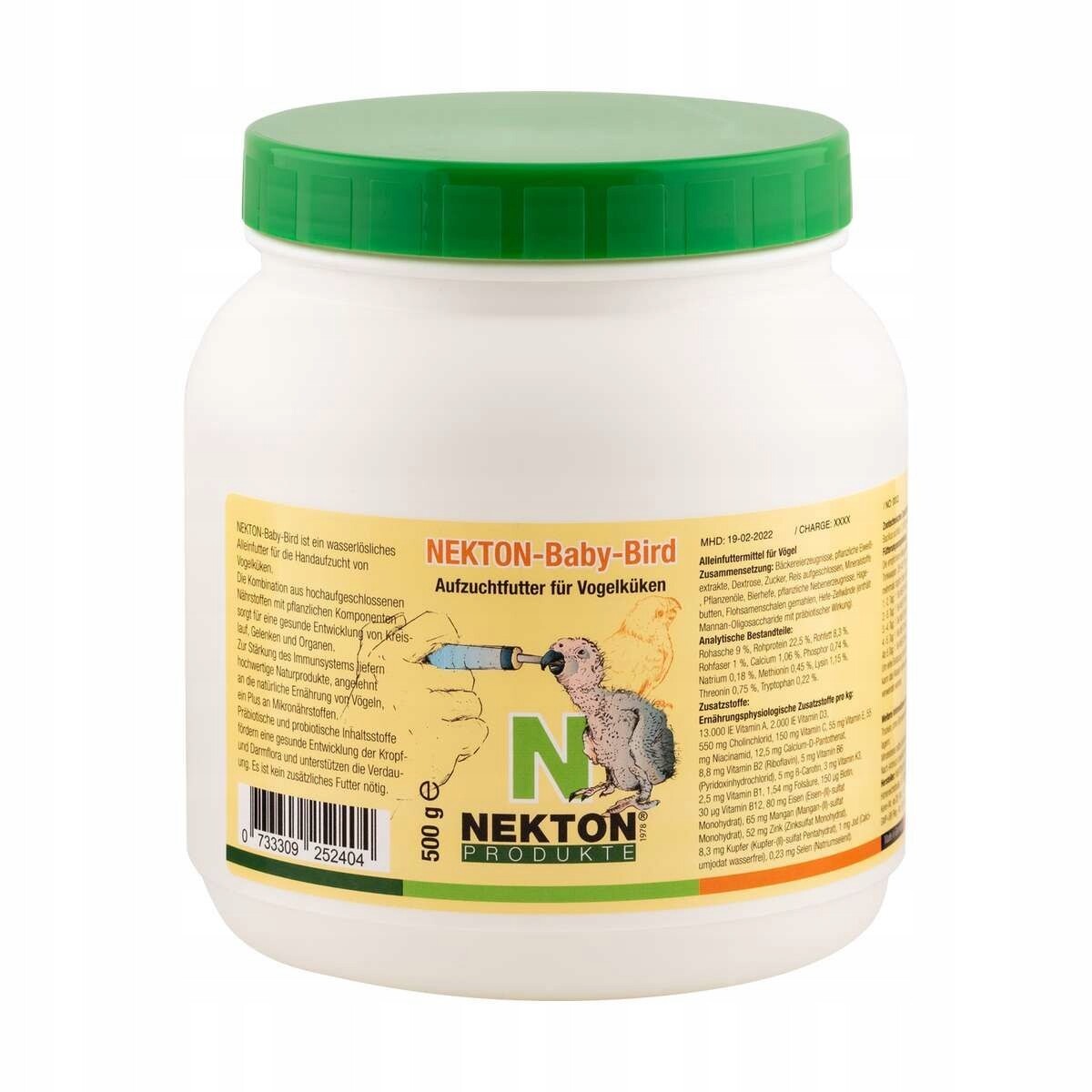 NEKTON-Baby Bird – Krmivo pro ruční krmení kuřat 500 g