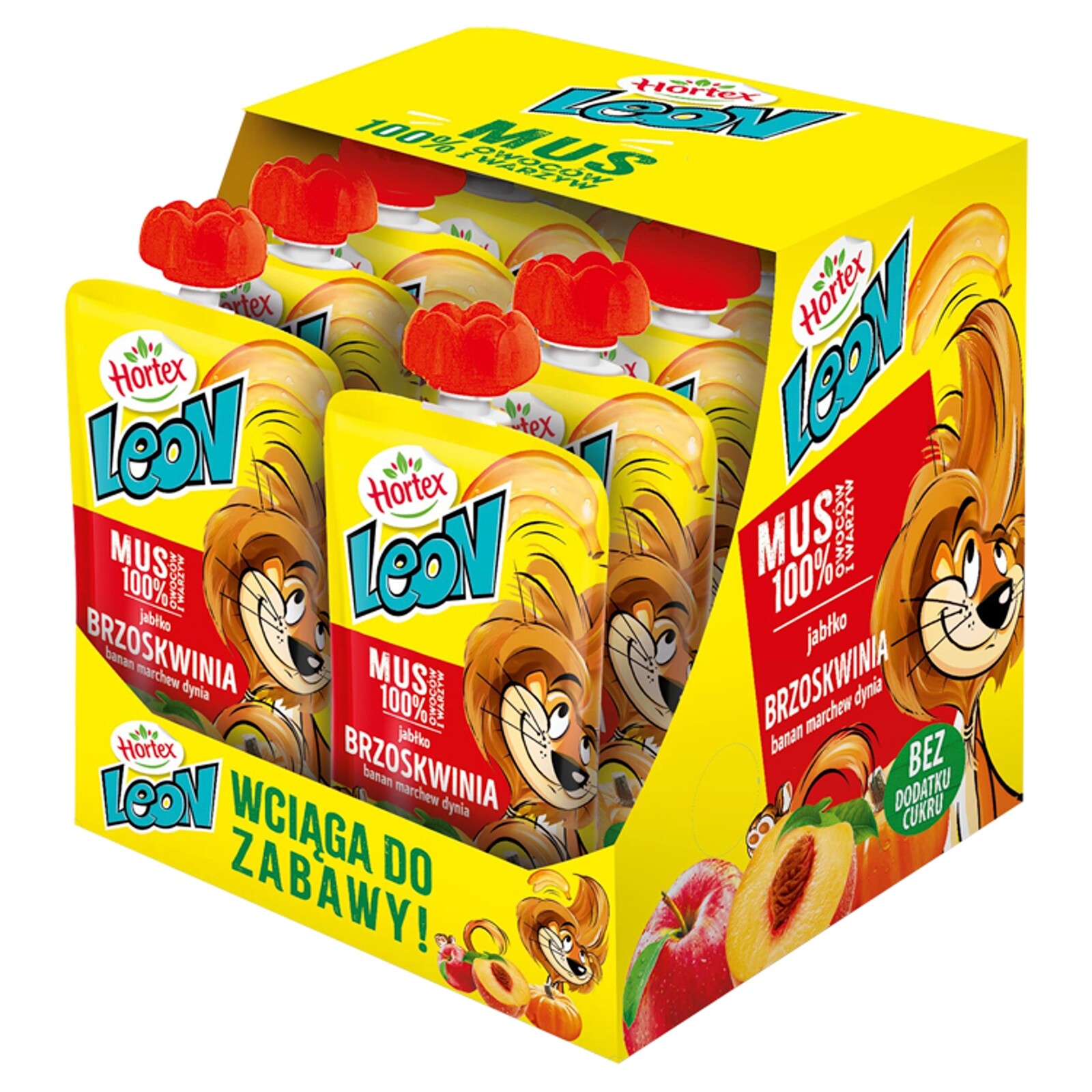 Hortex Leon Pyré ovocno-zeleninový 12x100 ml