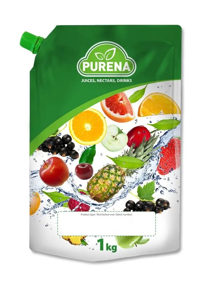 Pomerančový džus 100% koncentrovaný sirup Purena 3x1 kg