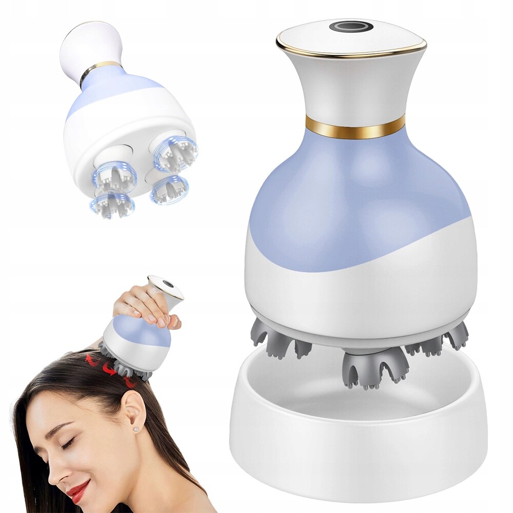 Elektrický Masér Na Hlavu Těla Pro Kočky A Psy, Kompaktní, 3 Masážní Režimy