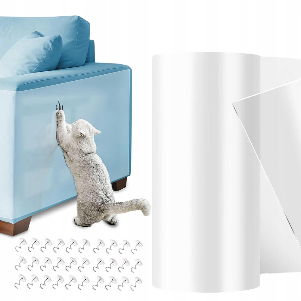 Samolepka fólie na nábytek Dveře Škrabadlo Pro Kočky Psa Na Pohovku 300 cm