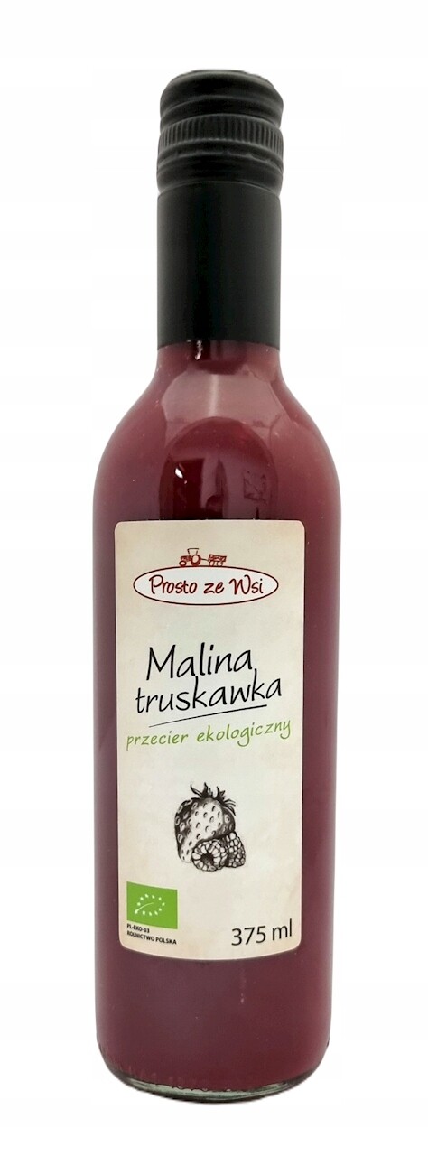 Malina Protlakový Džus Jahoda Bio 375 ml Přímo Z Venkova