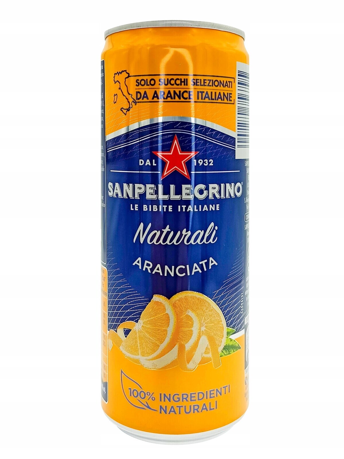 Sycený nápoj San Pellegrino 330 ml aranciata 24 kusů
