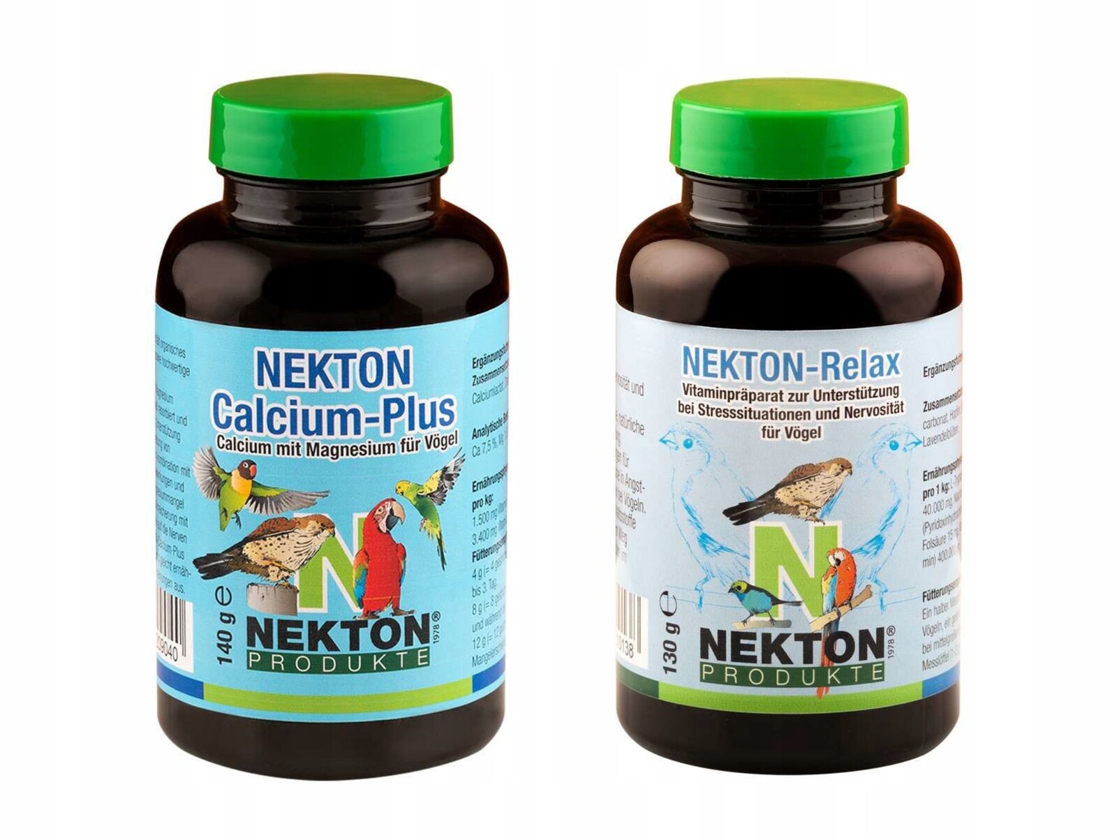 Sada Nekton Calcium Plus 140 g Nekton Relax 130 g – 20% sleva