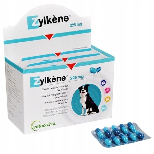 Vetoquinol Zylkene tablety pro psy a kočky 225 mg 10 tablet