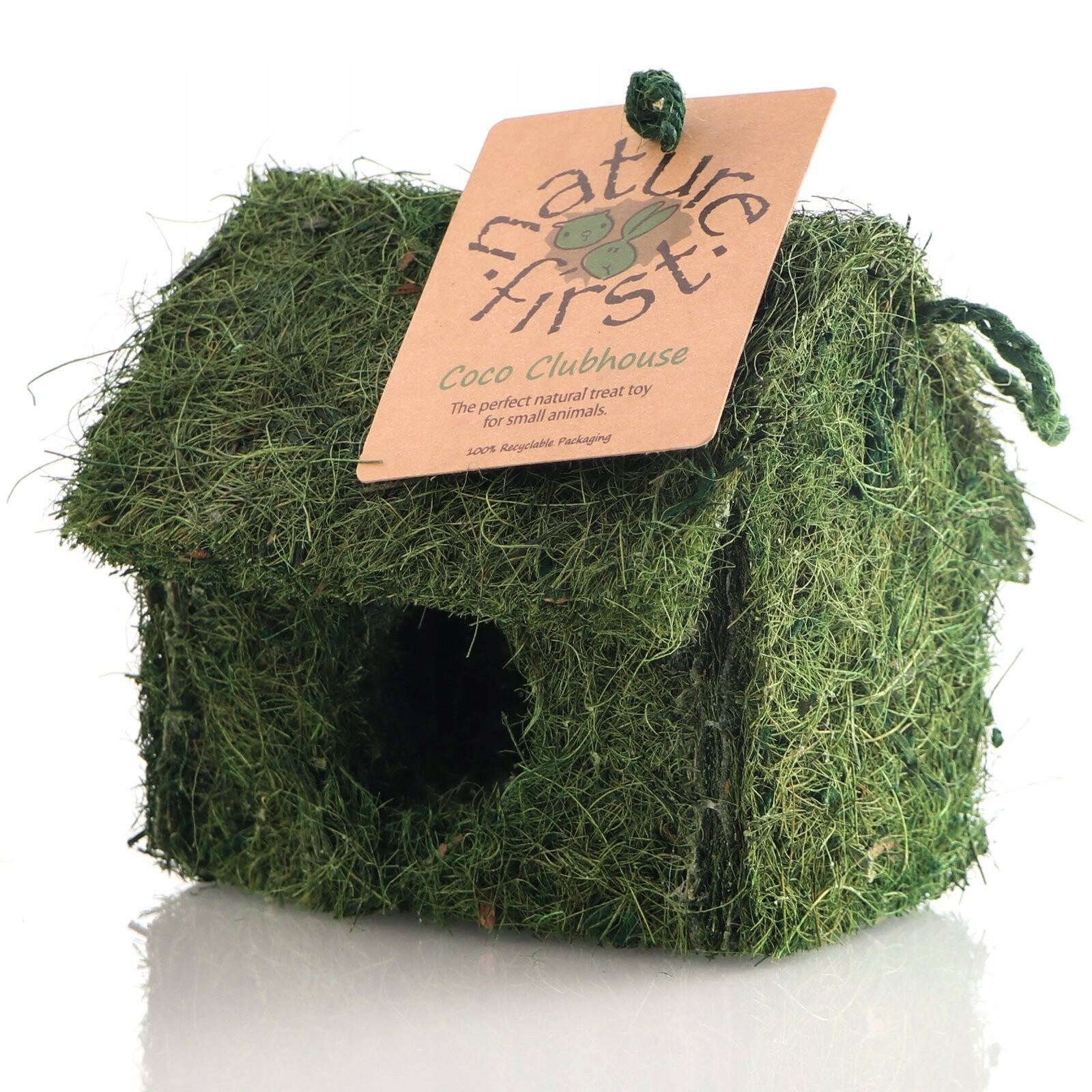 Přírodní Domeček Z Kokosového Vlákna Pro Hlodavce Křečka