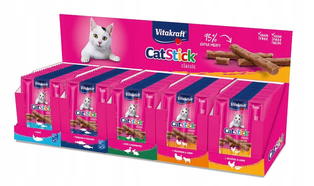 Vitakraft Cat Stick mini bar 100ks