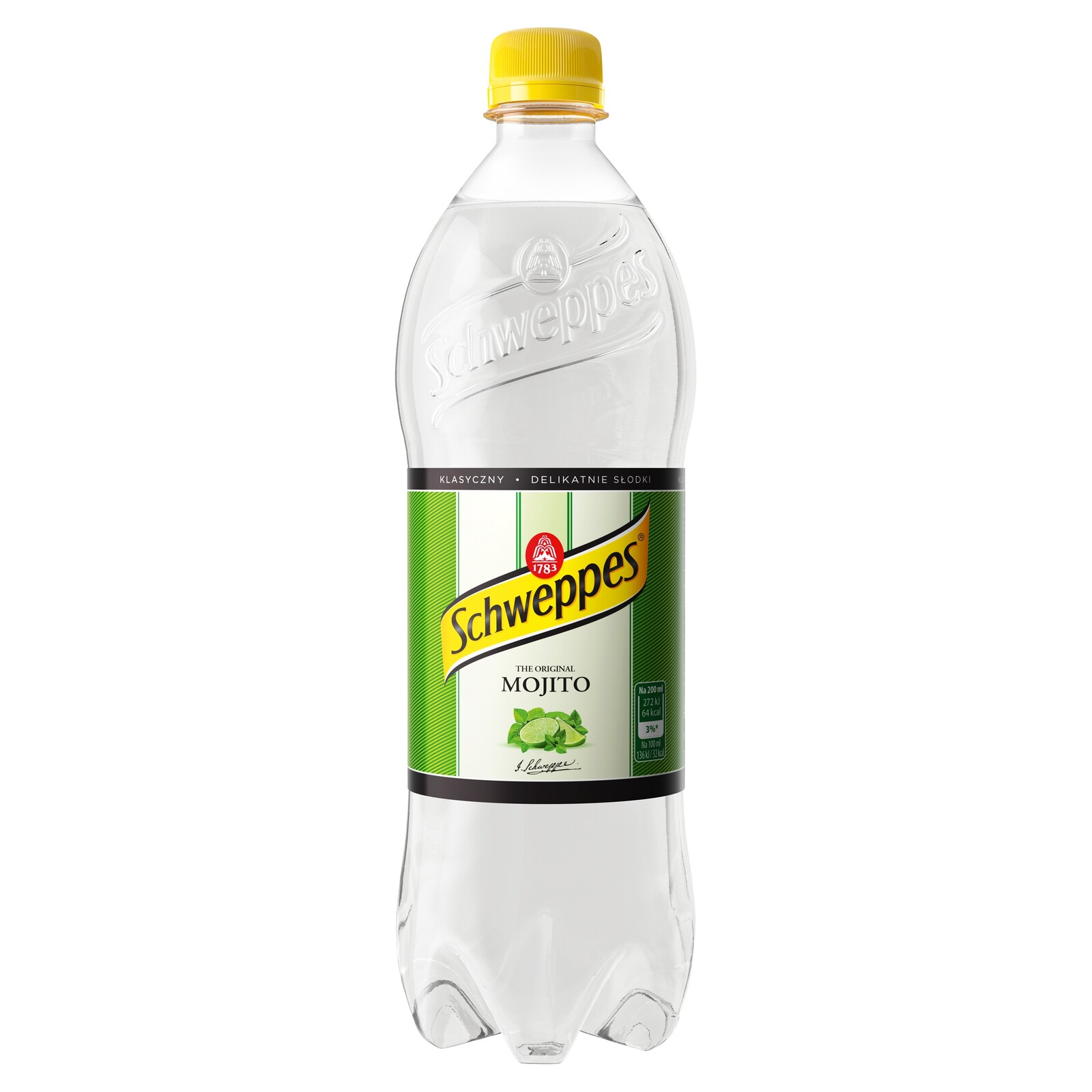 Schweppes Mojito Nealkoholický sycený nápoj 0,85 l x 15 kusů