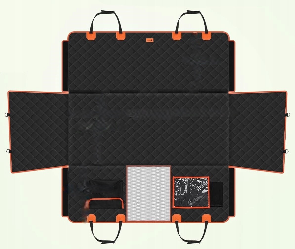 Pecute Ochranná Podložka Do Auta Pro Psa Ochranný Kryt 135x63x56