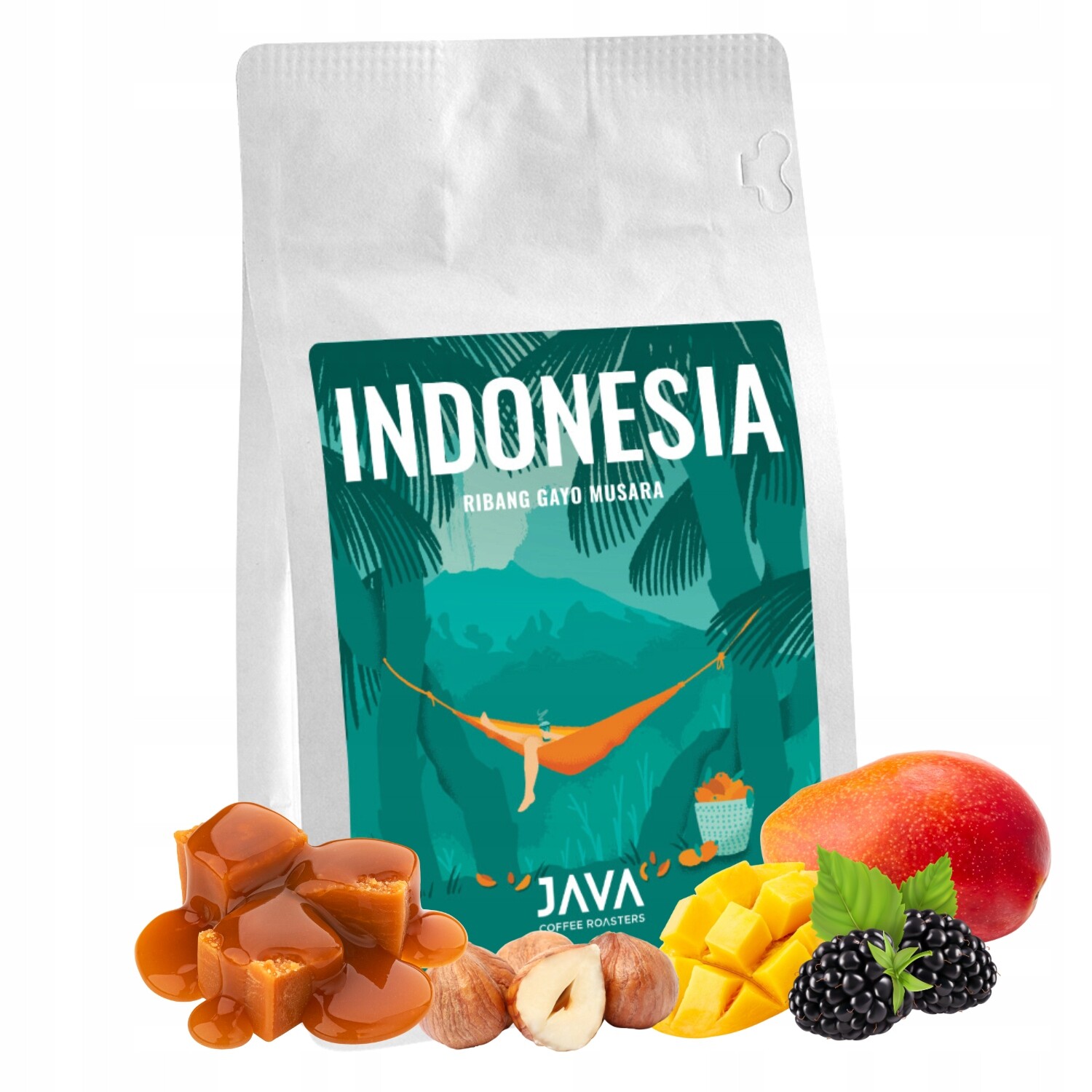 Káva 100% Arabika Indonesia Ribang Gayo Musara ideální pro překapávání 250 g