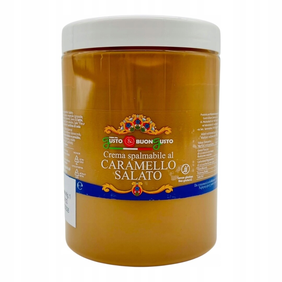 Krém Slaný karamel 1 kg – Přímo z Itálie!