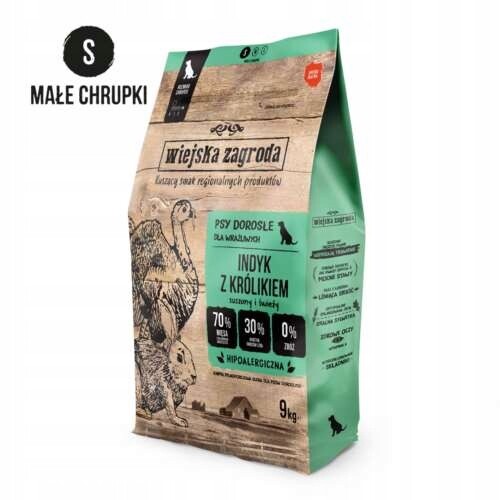 Wiejska Zagroda krůta s králíkem S 9 kg