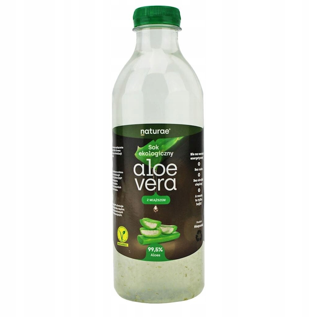 Šťáva Z Aloe S Dužinou Bezlepková Bio 1 L Naturae