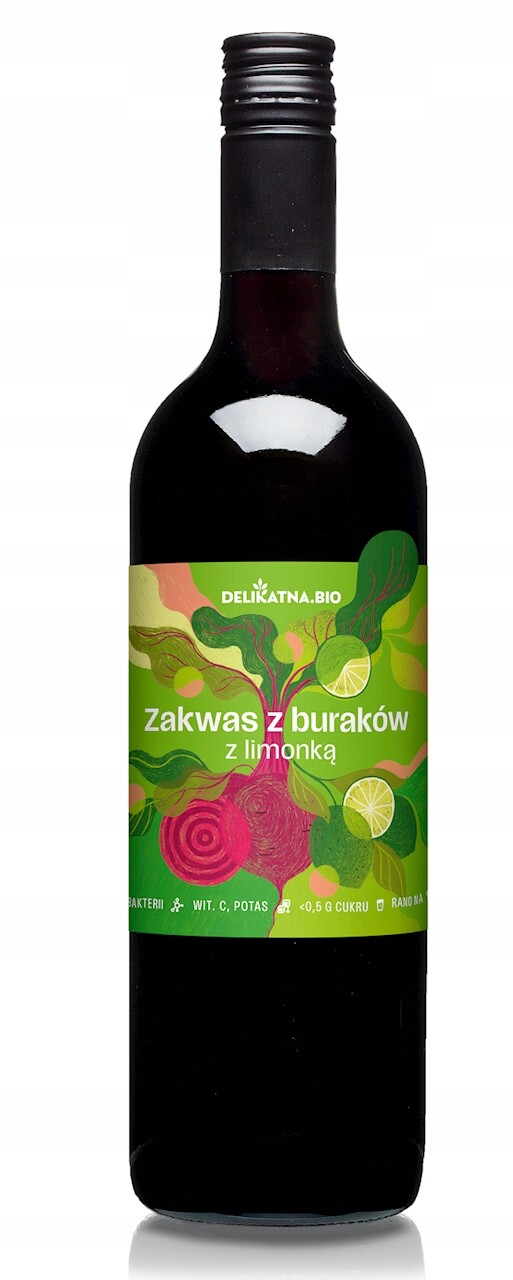 Kvásek Z Červené Řepy S Limetkou Bio 700 ml Jemný (kvásek)