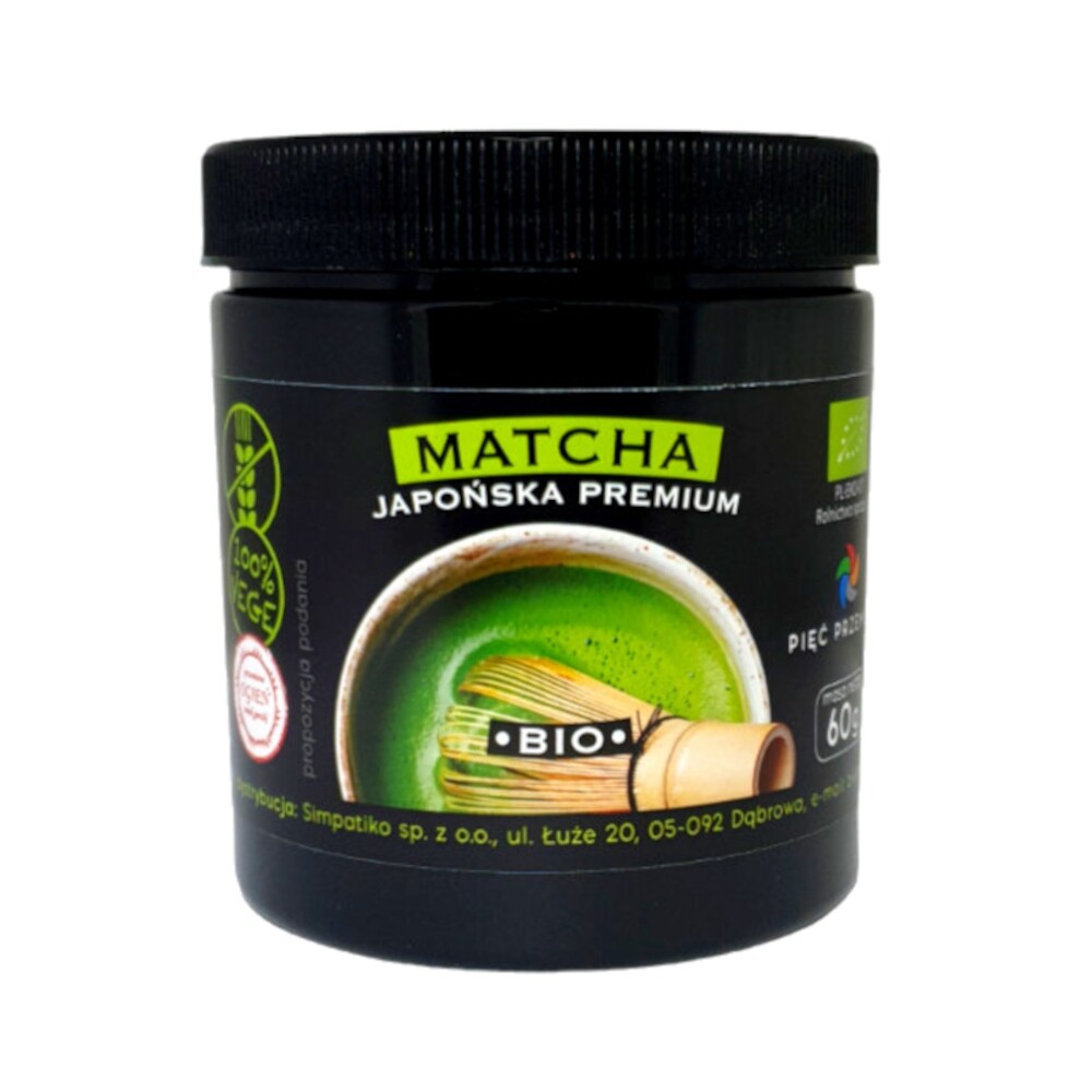 Pięć Przemian Matcha japonská prémiová Bio 60 g