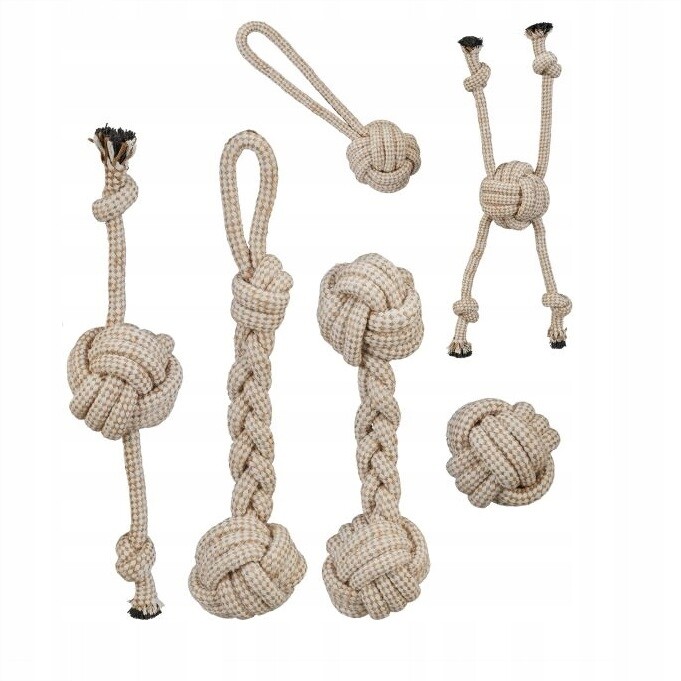 Provazy a kolečka pro psa Relaxdays