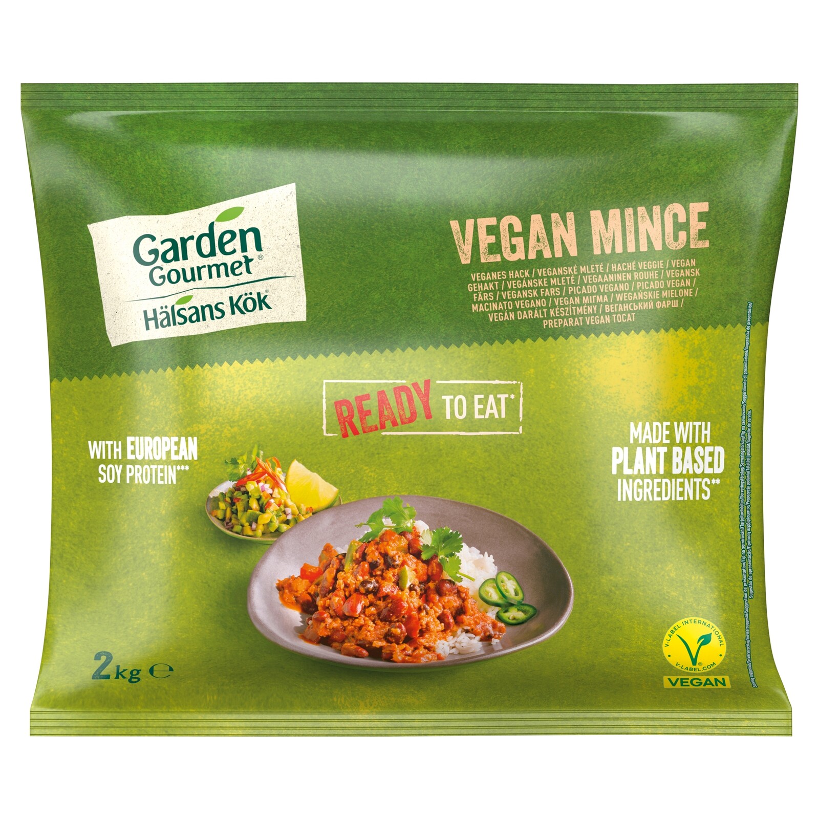 Garden Gourmet Veganský mletý produkt na bázi sójového proteinu 2 kg