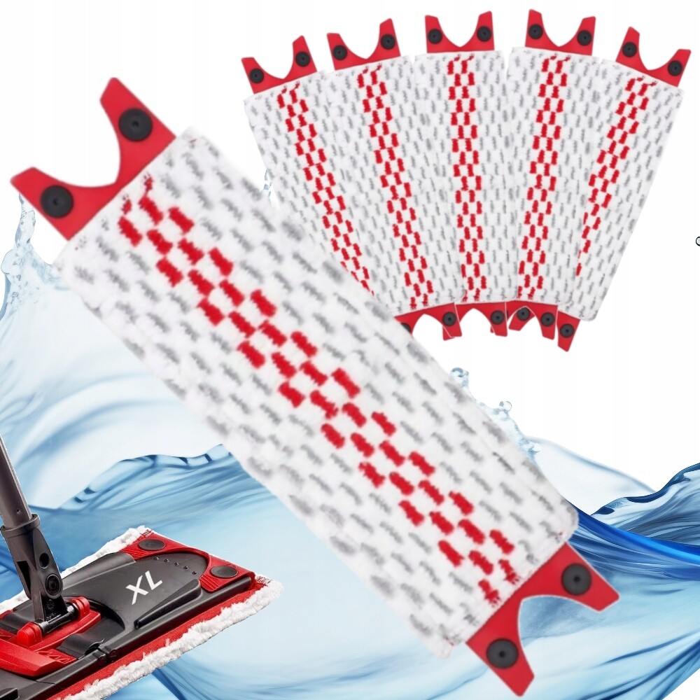 Sada 6 náhradních náplní pro plochý mop Vileda Ultramax XL