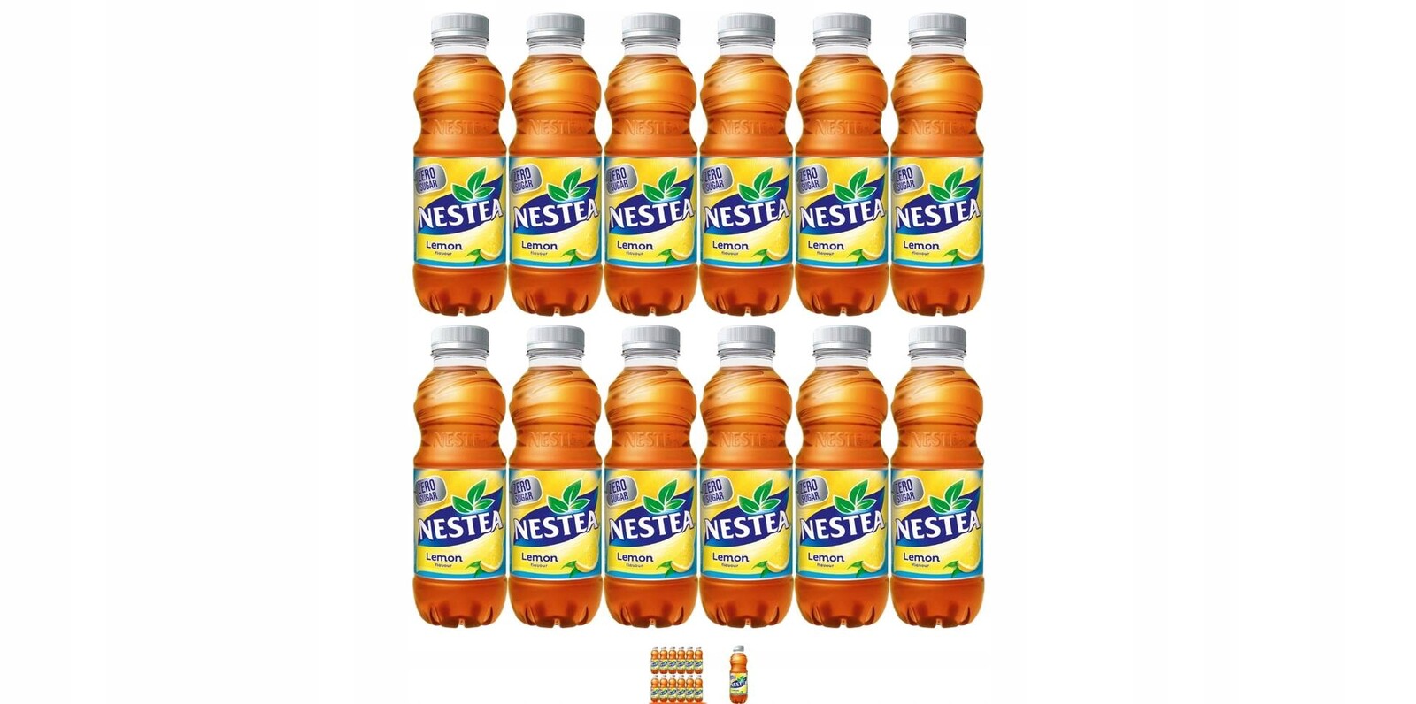 Citronový nápoj Nestea nula 500 ml x 12 kusů
