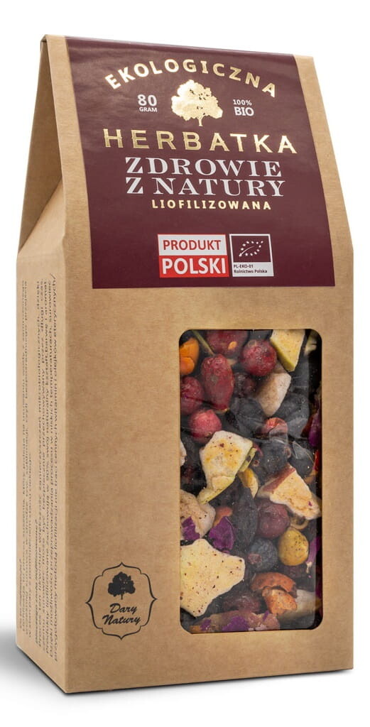 Lyofilizovaný Čaj Zdraví Z Přírody Bio 80 g Dary Natury