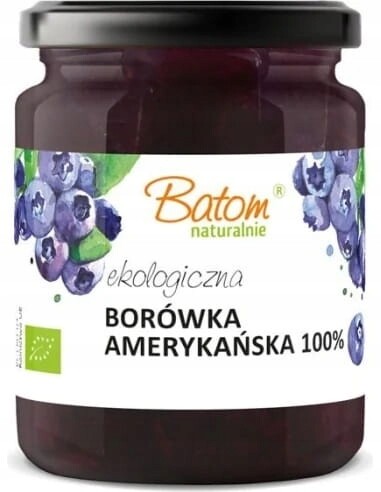 Americká Borůvka 100 % Bio 240 g Batom