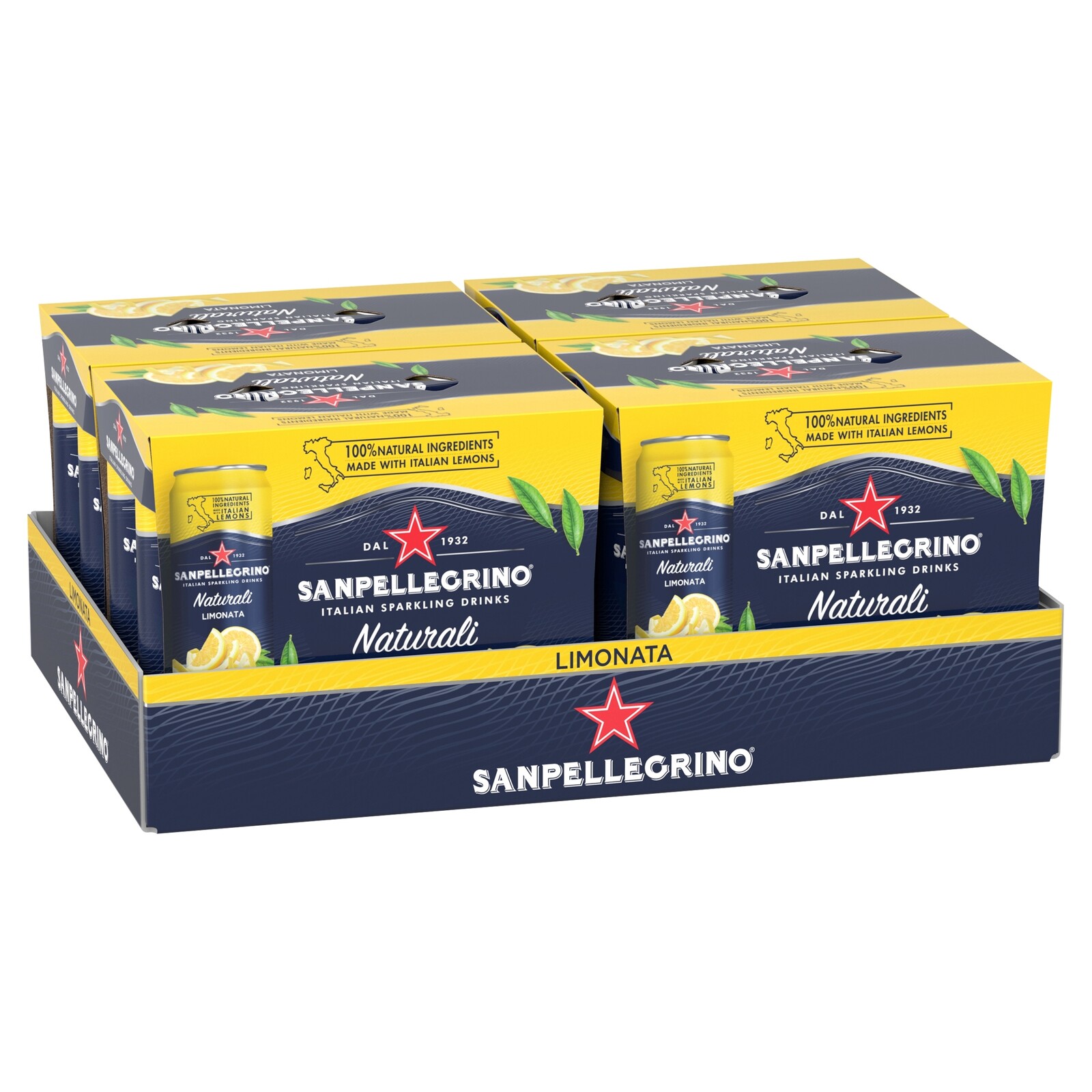 Sycený nápoj Limonata San Pellegrino 6x330 ml